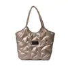 Bolsa de Algodón de Alta Gama de Gran Capacidad Personalizada para Ropa, Bolsa para Viajes de Corta Distancia, Bolso de Hombro para Salidas, Bolso Tote para Mujer