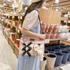 Bolsa de Lona de Gran Capacidad para Mujer 2026 Nuevo Estilo Cruzada Ins Japonesa Linda Harajuku Ulzzang Estudiante Bolso de Hombro