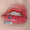 Rosca Interna Hueso Garra de Gato Uña de Labio Anillo de Labio Colección Acero de Titanio Lindo Dulce Genial Hueso de Oreja Uña de Labio Joyería para Perforación