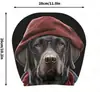 Funda de Reposacabezas para Coche con Estampado de Calavera Negra de Comercio Exterior Transfronterizo, Estilo Elástico Universal, Funda de Reposacabezas para Coche Original y Divertida