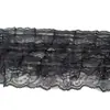 Ribete de Volantes de Encaje de Tres Capas de 9.5cm de Ancho DIY Lolita Falda Extendida Vestido para Muñeca Accesorios de Encaje Hechos a Mano