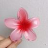 Pinza para el Cabello de Flor de Plumeria para Mujer, Pinza de Tiburón Floral, Accesorio Estilo Vacaciones en la Playa, Pasador, Adorno para el Cabello, Pinza para el Cabello