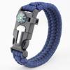 Equipamento de camping esportes ao ar livre Pulseira corda de guarda-chuva multifuncional Pulseira Pulseira de Sobrevivência atacado