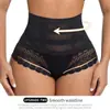 Pantalones Moldeadores Europeos y Americanos de Cintura Alta con Control de Abdomen para Mujeres Recuperación Postparto Transpirables Tangas Fajas Pantalones Moldeadores de Cuerpo