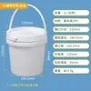 Barril de Plástico Americano de 20L Engrosado 20kg Grado Alimenticio Sellado Material Nuevo Barril de Pintura Barril Químico Barril de Pintura de 25L