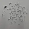 Zircônia Branca Formato Marquise Pedra Sintética Wuzhou Pedra Solta Fonte Fabricante Joias Podem Ser Usadas para Cravação Acessórios DIY e Nail Art