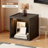 Hogar Cubo de Rubik Armario Plegable de Almacenamiento Sala de Estar Apilable Organizador Armario de Almacenamiento Caja de Almacenamiento para Juguetes Infantiles Armario con Estantes