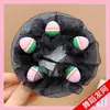Touca especial para dança de meninas, ferramenta para modelar coques, elástico de cabelo, touca infantil, rede de cabelo, acessório de cabelo para meninas
