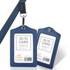 Tarjeta de Identificación de Empleado de Gama Alta Portatarjetas de Insignia Personalizado Lanyard para Insignia Insignia de Trabajo Portatarjetas de Identificación Tarjeta de Identificación de Trabajo Portatarjetas de Cuero
