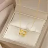 Corrente para Clavícula Elegante com Zircônia Banhada a Ouro Real Design de Nicho Feminino Pequena Corrente para Cintura Moda Corrente de Lã Versátil