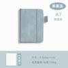 Caderno A7 Couro Sintético Caderno Pequeno Bloco de Notas Mini Portátil Cor Macaron Caderno de Anotações de Reunião