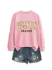 Temporada de Calabaza Amazon eBay Tienda Independiente Casual Cómoda Elegante Nueva Sudadera de Otoño/Invierno para Mujer