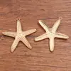Vários Tipos de Acessórios para Joias DIY de Liga Metálica Transfronteiriços, Conectores de Pingente de Vida Marinha, Charms de Estrela-do-Mar, Tartaruga e Concha