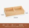 Caja de Almacenamiento Jiugongge de Madera Bandeja para Frutos Secos y Pasteles Rejilla de Seis Espacios Bandeja de Té Caja de Rejilla para Escritorio Bandeja de Exhibición de Material