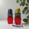 Frasco tipo bola de cor 50ml30ml mercadoria grande serigrafia pintura spray cor de pérola frasco de embalagem cosmética frasco de vidro tipo bola
