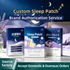 Amazon Más Vendido Parche para Dormir Fabricante Parche de Buenas Noches Personalizado OEM Fabricación por Contrato Etiqueta Privada Parche de Tejido No Tejido Aceite Esencial Parche de Aromaterapia