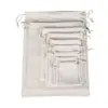 Kit de Materiales para Teñido por Fricción y Estampado de Plantas Set de Herramientas para Niños Fijador de Color Alumbre Bolsa con Cordón Bufanda Cuadrada para Tie-Dye