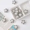 Cuentas Acrílicas de Estrella de Dibujos Animados Cara Sonriente Linda Pentagrama Agujero Pasante Cuentas Sueltas Accesorios para Joyería Hecha a Mano DIY Venta al por Mayor