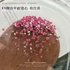Diamante de zirconita biselada 5A color rojo rosa, diamante K9 súper brillante, diamante de forma irregular de fondo plano, tira larga para uñas postizas, accesorios de decoración para uñas