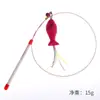 Venta al por mayor de suministros para mascotas: Caña de Juguete con Alambre, Caña de Juguete para Gatos, Caña de Juguete con Plumas, Suministros para Jugar con Gatos