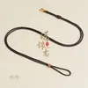 Lanyard con Hebilla de Seguridad Collar Hecho a Mano Lanyard Anillo para Hombres y Mujeres Colgante de Jade Colgante de Jade Colgante Especial Cuerda para Joyería Venta al por Mayor
