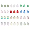 Horquilla Estilo Antiguo Colgante Gota de Agua Cuentas Sueltas de Cerámica Esmaltada de Colores Colgante de Borla Accesorios para Tocados Hanfu Materiales para Manualidades