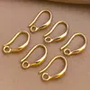 Brincos de Pino de Cobre Banhados a Ouro 18K, Brincos de Prata Esterlina 925, Vários Estilos, Brincos de Pino de Alta Qualidade, Ganchos de Brinco, Acessórios, Atacado de Fábrica