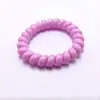 Nuevo Cordón de Teléfono de Color Caramelo de Celebridad de Internet para Niñas, Goma de Pelo Simple, Sin Daño al Cabello, Goma de Pelo sin Marcas, Accesorio para el Cabello para Mujeres