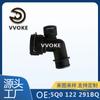 Conector de tubería de agua de refrigeración 5Q0122291BQ 5q0 122 291BQ para Volkswagen Audi Skoda