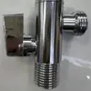 Fabricantes venden válvula de ángulo de latón para flujo grande de 4 puntos 6 puntos, núcleo de bola de latón completo, inodoro inteligente con filtro