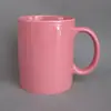Suministro puntual 7102 verde oscuro beige taza de cerámica taza de café promocional taza de regalo Impresión de LOGOTIPO en la taza