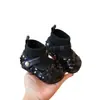 Zapatos de cristal para bebé niña de primavera y verano, zapatos de princesa de suela blanda para niña pequeña, zapatos de cuero formales para niñas, zapatos para bebé