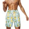Pantalones Cortos Reductores de Edad para Hombre Verano Casual Sueltos Pantalones de Cinco Puntos para Hombre Moda Versátil de Longitud Media Pantalones de Playa Impresión Digital