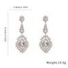 Brincos redondos geométricos europeus e americanos de moda transfronteiriça cravejados com diamantes, elegantes e sofisticados, brincos statement versáteis e únicos