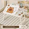 Mesa dobrável para cama, mesa pequena multifuncional Capivara, mesa de estudo estudantil de desenho animado, mesa simples de cama de dormitório