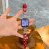 [Correa de Reloj] Adecuada para Apple S12iwatch Correa de Reloj Metálica Doble Diamante Gato Kt S10987Se Elegante Pulsera Femenina