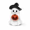 Nuevos Adornos Decorativos de Calabaza Fantasma para el Festival de Fantasmas de Halloween Portavelas de Cerámica para Halloween Luz Nocturna Adornos Pequeños