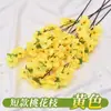 Atacado transfronteiriço de galhos de flor de pessegueiro artificiais para decoração de casamento, adereços de fotografia, arranjos florais, flores artificiais de seda plástica, flores falsas