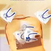 Máscaras Klein Blue Infantis Embaladas Individualmente, Leves e Respiráveis, Máscaras Estéreo 3D para Meninos e Meninas, Embaladas Individualmente para Estudantes e Crianças