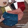 Renda de Malha com Acabamento Respirável Sexy Cintura Média Sem Costura Ajustado ao Corpo Não Enrola Shorts Triângulo Estilo Japonês Roupas Íntimas de Menina Pura Desejo