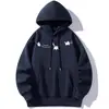Sudadera con capucha estilo americano para hombre y mujer, nueva marca de moda otoño e invierno 2026, estampado de gato, sudadera pullover casual holgada