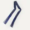 Venta al por mayor del fabricante: Bufanda Larga de Seda con Borlas y Tejido de Sarga, Cinta Decorativa Multiusos Adecuada para Regalo y Decoración de Joyería