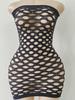 Cross-border Mesh Roupas bodystocking strass malha manual ponto broca tamanho grande brilhante quadril saia