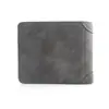 Nueva Cartera Frosted para Hombre de Menbense, Corta, Gran Capacidad, Multifuncional, Casual, Suministro Directo de Fábrica