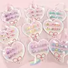 Lindas pegatinas de uñas de la serie Sanrio, exquisitas pegatinas de uñas para niños, pegatinas de uñas Kulomi Meruti para niños