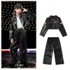 Fantasias de Dança Jazz para Meninas, Roupas de Street Dance Modernas e da Moda para Crianças Hip-Hop, Roupas de Desfile para Meninas de Jazz