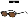 Nuevas gafas de sol cuadradas Y2K de moda con remaches, estilo europeo y americano, protección solar personalizada para exteriores para conducir y andar en bicicleta, gafas de sol transfronterizas