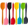 Espátula Grande de Silicone Espessado para Assar, Espalhar Creme, Uso Doméstico, Espátula de Silicone Colorida de Grau Alimentício, Atacado em Estoque