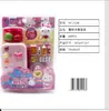 Casa de brincar coelho rosa de uma palavra mini simulação cena de vida móveis ferramentas geladeira desenho animado fofa presente para menina