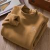 Camisetas de Manga Larga para Niños y Niñas, Nuevas Camisetas de Cuello Alto Corto de Primavera y Otoño para Niños, Elegantes Camisetas Básicas de Terciopelo Alemán para Principios de Otoño para Niños Pequeños